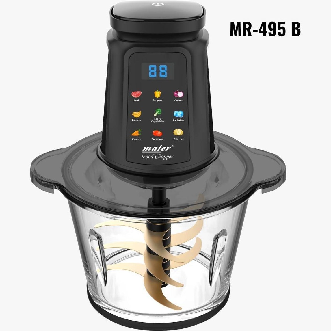 خردکن  دیجیتال رنگی  مایر3 لیتر  مدل MR-495