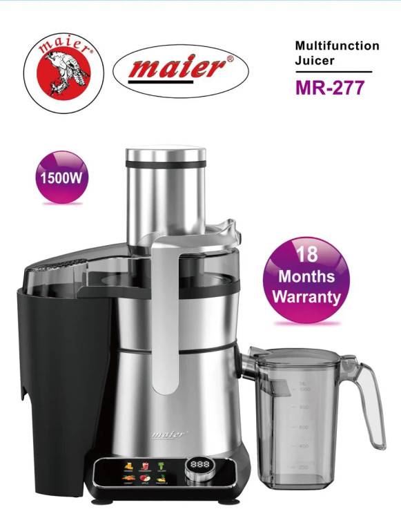 آبمیوه گیری تک کاره دیجیتال رنگی مایر مدل MR277