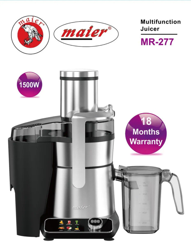 آبمیوه گیری تک کاره دیجیتال رنگی مایر مدل MR277