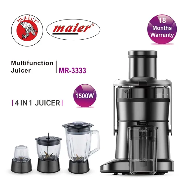 آبمیوه گیری 4کاره دیجیتال مایر مدل MR-3333