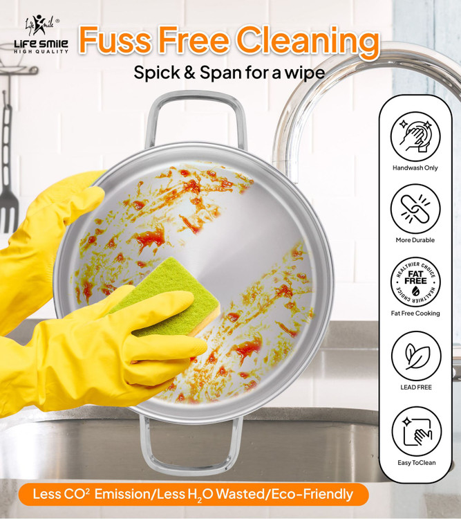 قابلمه استیل تک لایف اسمایل lifesmile