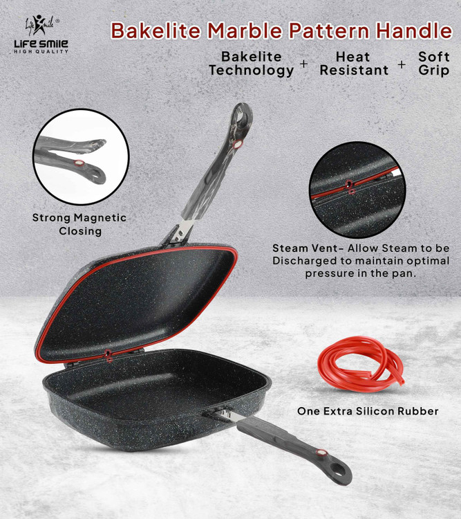 تابه دو طرفه رژیمی لایف اسمایل lifesmile