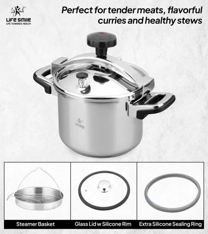 زودپز دو کاره لایف اسمایل مدل ZDS-1-10M