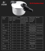 زودپز دو کاره لایف اسمایل 4 لیتری مدل ZDS-2-4L