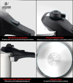 زودپز دو کاره لایف اسمایل 8لیتری مدل ZDS-2-8L