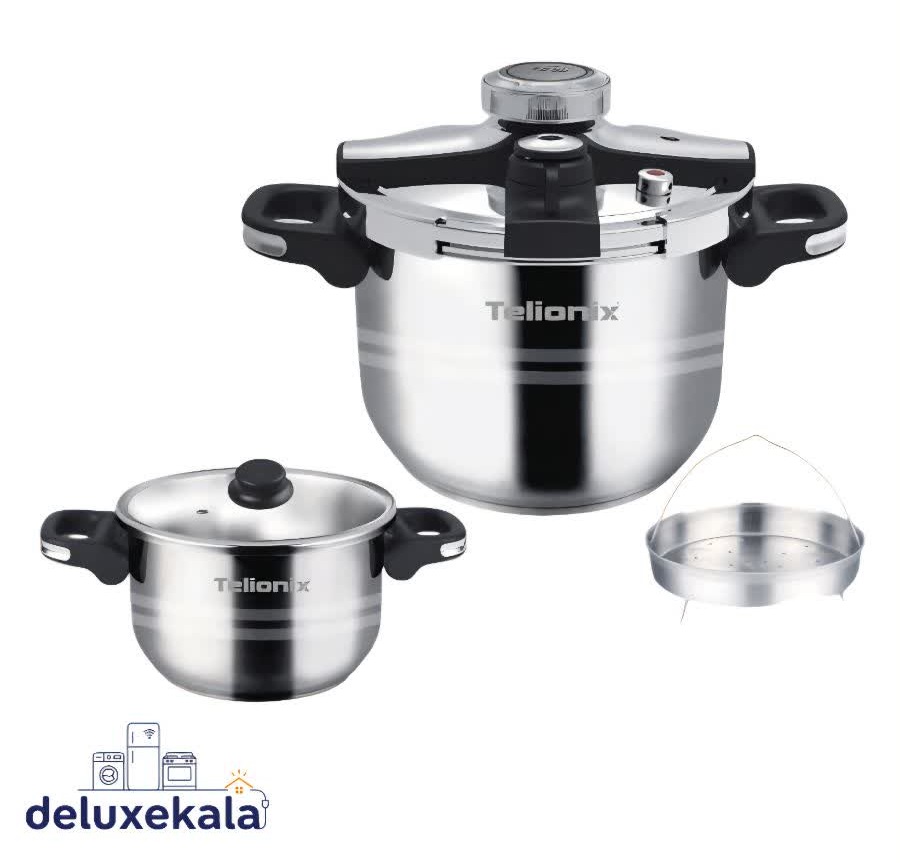 زود پز سر کلیپسی دوقلو تلیونیکس مدل TPC3610