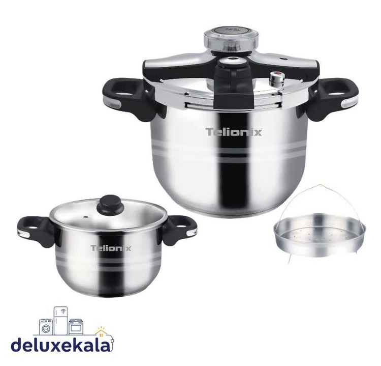 زود پز سر کلیپسی دوقلو تلیونیکس مدل TPC3610