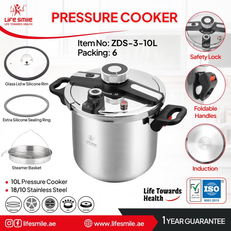 زودپز لایف اسمایل 10 لیتری مدل ZDS-3-10L