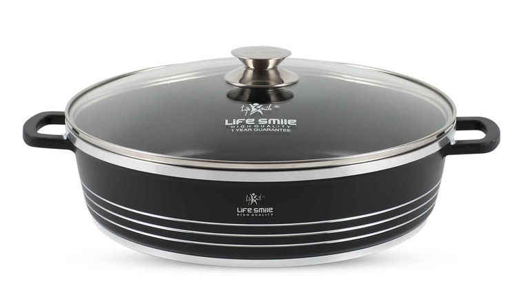 انواع تابه تک سرامیک لایف اسمایل lifesmile مدل LUSHR