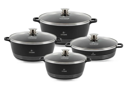 سرویس قابلمه سرامیک لایف اسمایل lifesmile مدل LUP سایز (16/20/24)