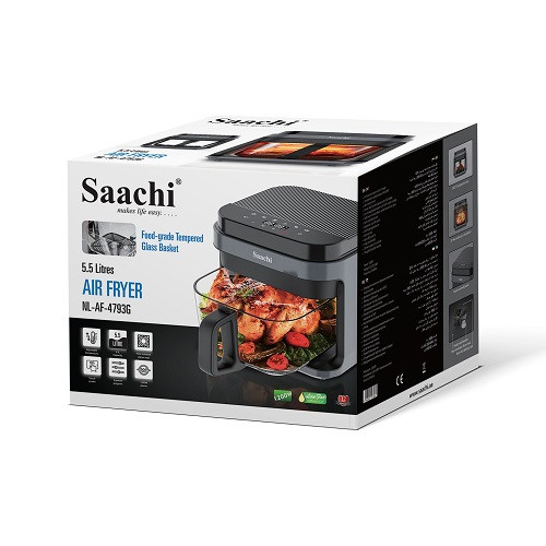 سرخ کن بدون روغن ساچی 5.5لیتری پیرکس