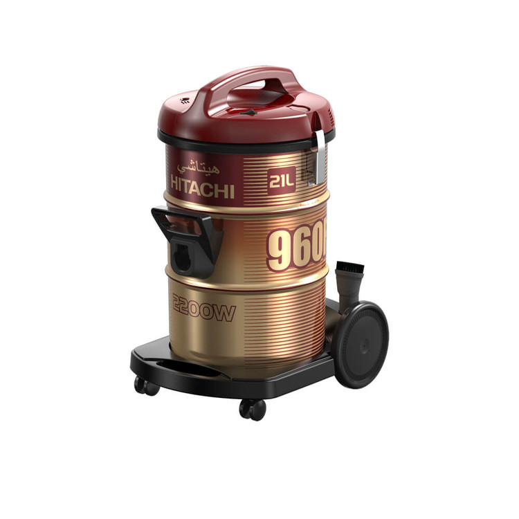 جاروبرقی سطلی هیتاچی ساخت مالزی 2200 وات مدل CV-960F